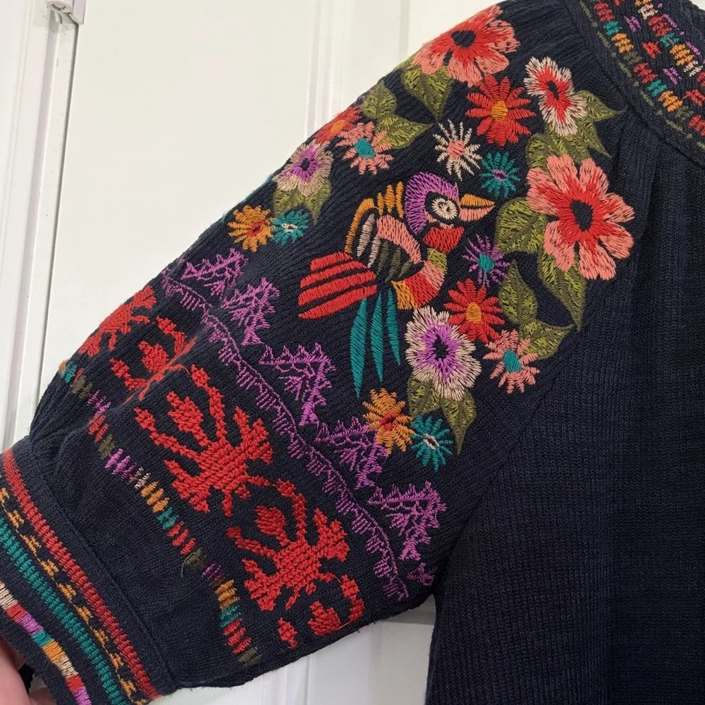 THML size S embroidered dress - Picture 3 of 9